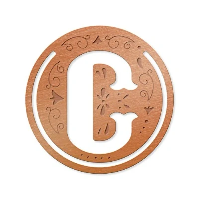 Image of Literary Letters Metal Bookmark Letter C