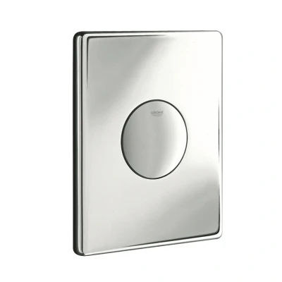 Image of Grohe Skate Flush Plate Chrome 38573000