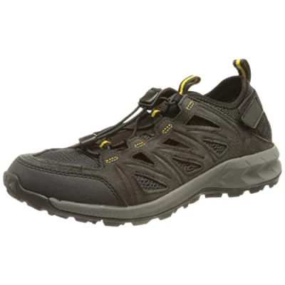 Image of Jack Wolfskin Men&#039;s Woodland 2 Hybrid Low M Sneaker, Phantom Burly Yellow Xt, 11 UK