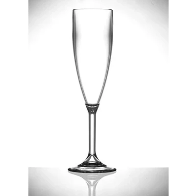 Image of Virtually Unbreakable Polycarbonate Champagne Flute Elite Premium Champ Pack of 12