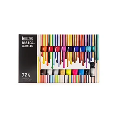 Image of Liquitex Acrylic Basics Set of 72 x 22 ml Colours
