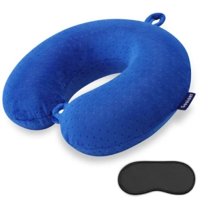 Image of Gosider Neck Pillow for Travel Memory Foam U Shape Comfortable Head Support Airplane Traveling, Car, Home, Office, Flight