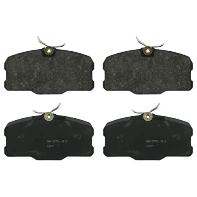 Image of 0014200020, 0014208020, A0014200020, A0014208020 Brake pad set FEBI BILSTEIN 16248 Front Axle prepared for wear warning indicator