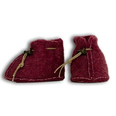 Image of SamWo Boys&#039; Booties red wine S