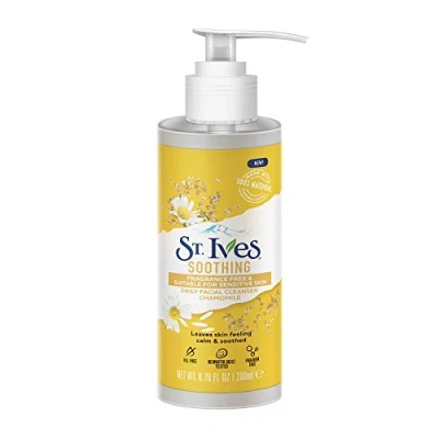 Image of St Ives 200ml Daily Facial Cleanser Soothing Chamomile