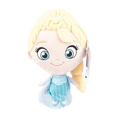 Image of Disney Frozen 10&quot; (25cm) Princess Elsa Lil&#039; Bodz Feature Plush Soft Toy with Sound