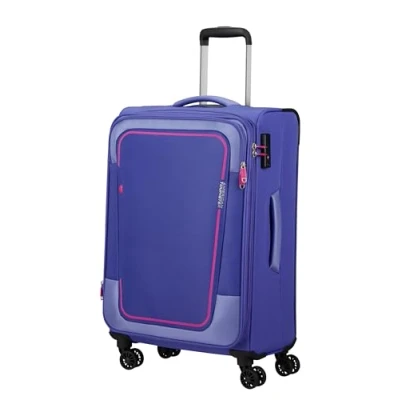 Image of American Tourister PULSONIC, Purple (Soft Lilac), 68 cm, Spinner M (68cm 74L)