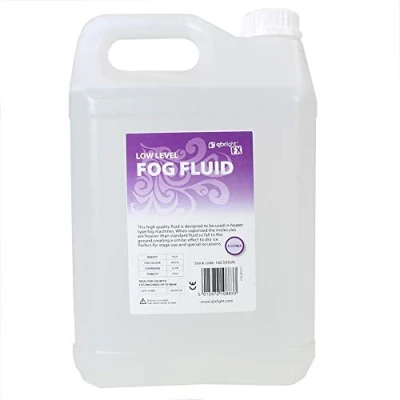 Image of Low Level Dry Ice Effect Fog Smoke Machine Fluid 5 Litre Bottle