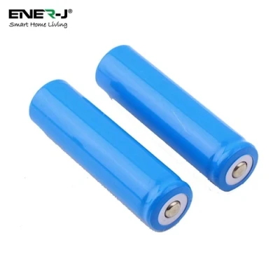 Image of Ener J A set of 2 Batteries (18650 Battery with 2600 mAh Capacity each Battery) for IP Camera &amp; Video Doorbell SHA5284