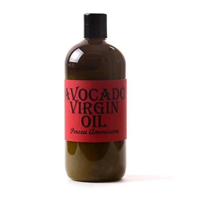 Image of Mystic Moments Avocado Virgin Carrier Oil 1 Litre Pure &amp; Natural Perfect For Hair, Face, Nails, Aromatherapy, Massage and Dilution Vegan GMO Free