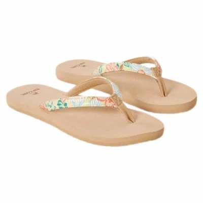 Image of Rip Curl FREEDOM BLOOM OPEN TOE women&#039;s Flip flops / Sandals (Shoes) in Brown
