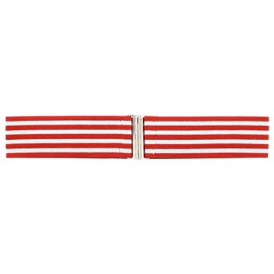 Image of Zac&#039;s Alter Ego 5.2cm Elasticated Fashionable Retro Striped Waist Belt