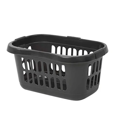 Image of Casa Hipster Laundry Basket Midnight Black