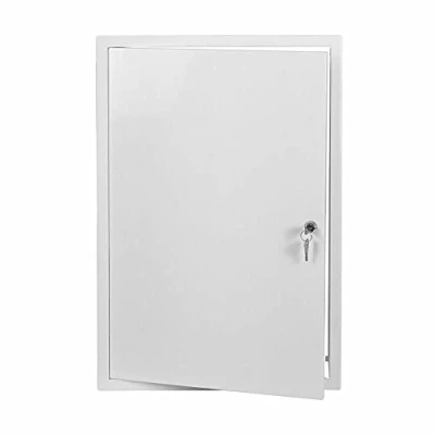 Image of Armar Trading LTD White Metal Access Panel 400mm x 600mm with Lock/Keys Inspection Door Flap