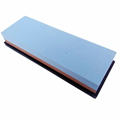 Image of NUZAMAS Premium Knife Sharpening Stone 2 Side Grit 240/800 Whetstone Kitchen Sharpener Waterstone Non Slip Base