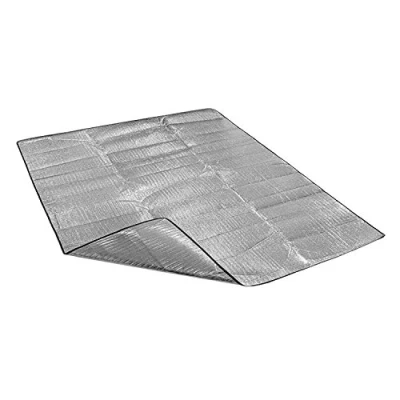 Image of MMRM Aluminum Foil Foam Outdoor Picnic Dampproof Mat Blanket Beach Cushion BBQ Pad