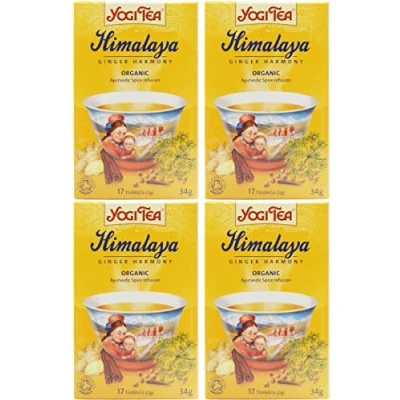Image of (4 PACK) Yogi Tea Himalaya Ginger Harmony 17 Bag 4 PACK BUNDLE