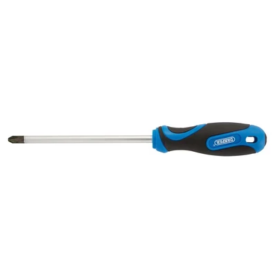 Image of Draper Soft Grip Cross Slot Screwdriver, No.3 x 150mm