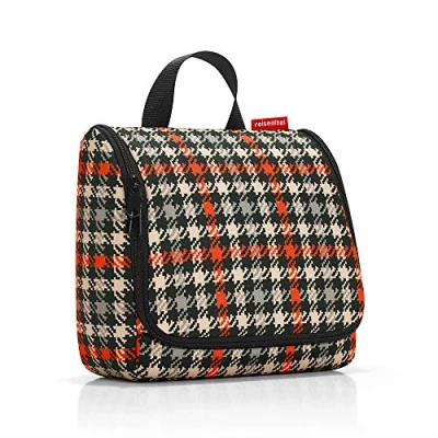 Image of Reisenthel toiletbag Glencheck Red Kulturtasche, 55 cm, 3L,