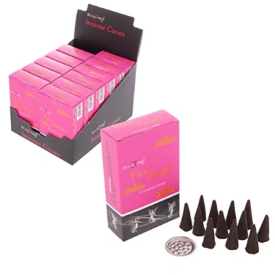Image of Stamford Guardian Angel Incense Cones, Height 3cm Approx 12 Cones Per Individual Pack