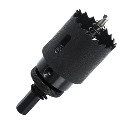 Image of HSAWBIT HSS Bi Metal 40mm Hole Saw, M42 Fast Cut Extra Cobalt Cutter 45mm Cutting Depth, For Stainless Mild Sheet Wood Plastic Various Materials