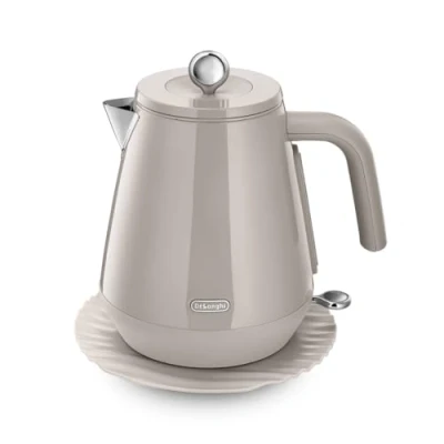 Image of Delonghi KBY3001.BG Eclettica Kettle Beige