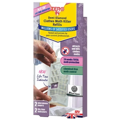 Image of Zero In Demi Diamond Clothes Moth Refills Pack Of 2