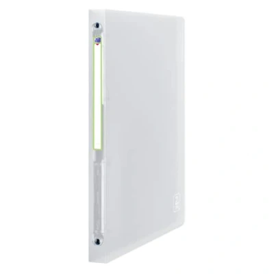 Image of OXFORD Pack of 12 2nd Life A4 Ring Binder 20 mm Spine 4 Round Rings Polypropylene Cover Colourless