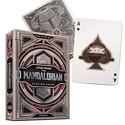 Image of Theory11 Mandalorian Playing Cards Limited Edition Star Wars Series Poker Collectible Deck