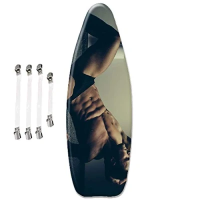 Image of ViviJane Ironing Board Cover, Extra Large 155 x 60cm, Strong Man, Universal Size, Creative Housewares, Drawstring Shrink