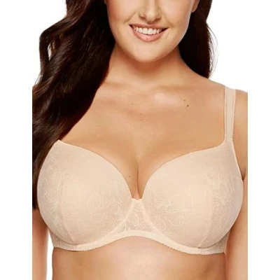 Image of Gorteks Women&#039;s Lori B4 Padded Bra, Beige, 36FF