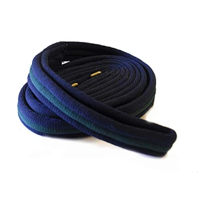 Image of Rhinegold Padded Lead, Navy/Green