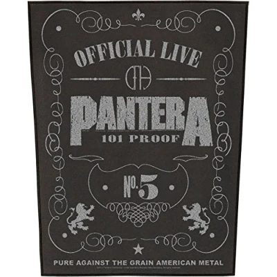 Image of PANTERA RÜCKENAUFNÄHER / BACKPATCH #5