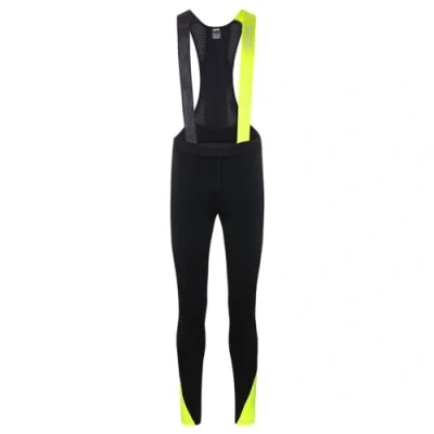 Image of GORE WEAR Mens C5 Bib Tights, Black/Neon Yellow, L EU