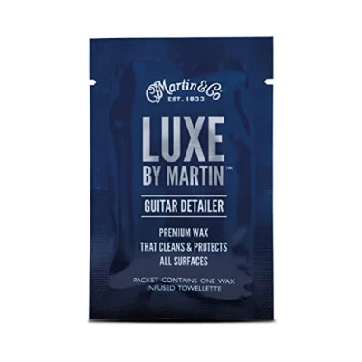 Image of Martin Guitar Luxe by Detailer, Single Use Cleaning and Detailing Cloth for Guitars