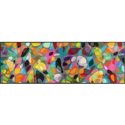 Image of Wash+Dry Doormat Reodiva 60 x 180 cm Colourful Washable for Indoor and Outdoor Use