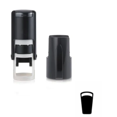 Image of Pint Glass Stamp Loyalty Card Stamper Self Inking Black Ink Approx. 11mm