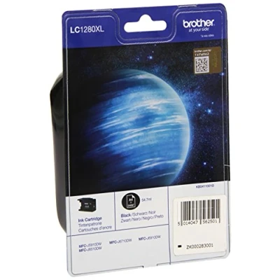 Image of Brother LC 1280XLBK Inkjet Cartridge