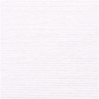 Image of Rico Baby Cotton Soft DK 50g Yarn/Wool 18 Snow White