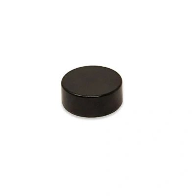 Image of Black Epoxy Coated N42 Neodymium Magnet for Arts, Crafts, Model Making, DIY, Hobbies, Office, and Home 25mm dia x 10mm thick