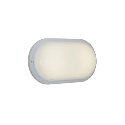Image of Ansell 8W Sorrento CCT LED Bulkheads With Eyelid Cover White