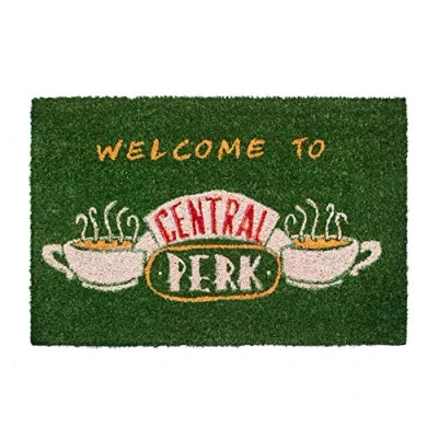 Image of Grupo Erik Friends Door Mat Central Perk 15.7 x 23.6 inches 40 60 cm Coconut Coir Eco Friendly 100% Indoor &amp; Outdoor Gifts