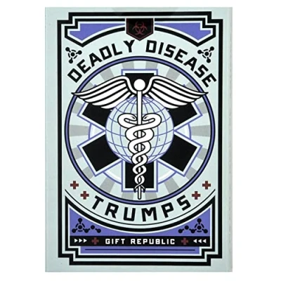 Image of Gift Republic Deadly Disease Trumps Card Game, Multi, for 3 years to 99