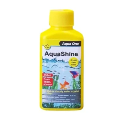 Image of Aqua One AquaShine Aquarium Clarifier for Crystal Clear Water (150ml)