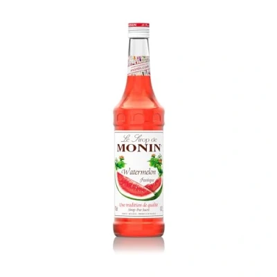 Image of MONIN Premium Watermelon Syrup 700ml for Cocktails and Mocktails. Vegan Friendly, Allergen Free, 100% Natural Flavours Colourings