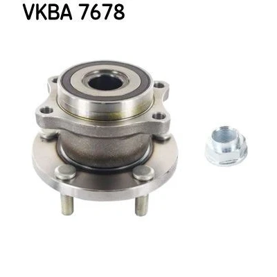 Image of 28473XA00A, 28473XA00B Wheel bearing kit SKF VKBA 7678 with integrated ABS sensor
