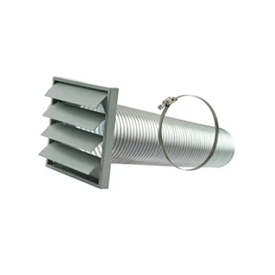 Image of &quot;Manrose 120mm 5&quot; Cooker Hood Kit with Gravity Grille&quot;