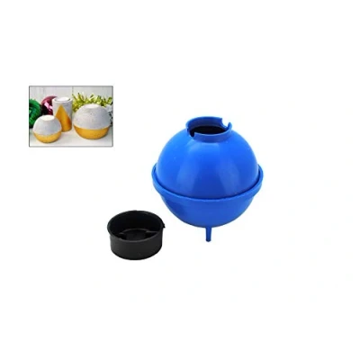 Image of Proops Large Sphere Round 4&quot; 100mm Dia Concrete Mold Mould with Tealight Candle Holder, DIY (S7846). Free UK Postage