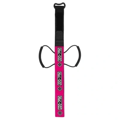 Image of Muc Off Utility Frame Strap, Pink Carrier Strap for Bike Tools, Inner Tubes and Ride Essentials Lightweight Easy to Fit Storage Solution