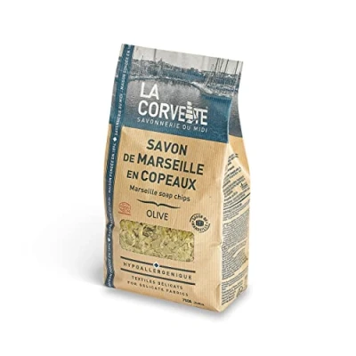 Image of La Corvette Olive Marseille Soap Chips 750 g